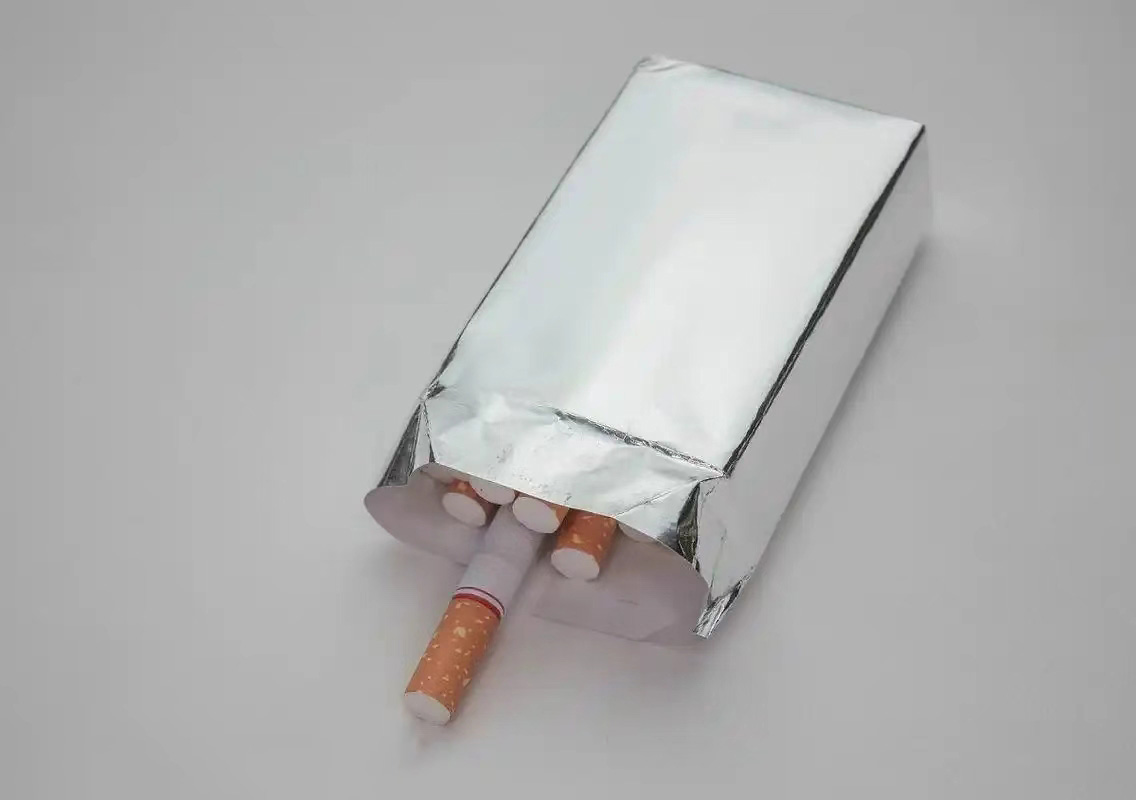 Cigarette pack aluminum foil 